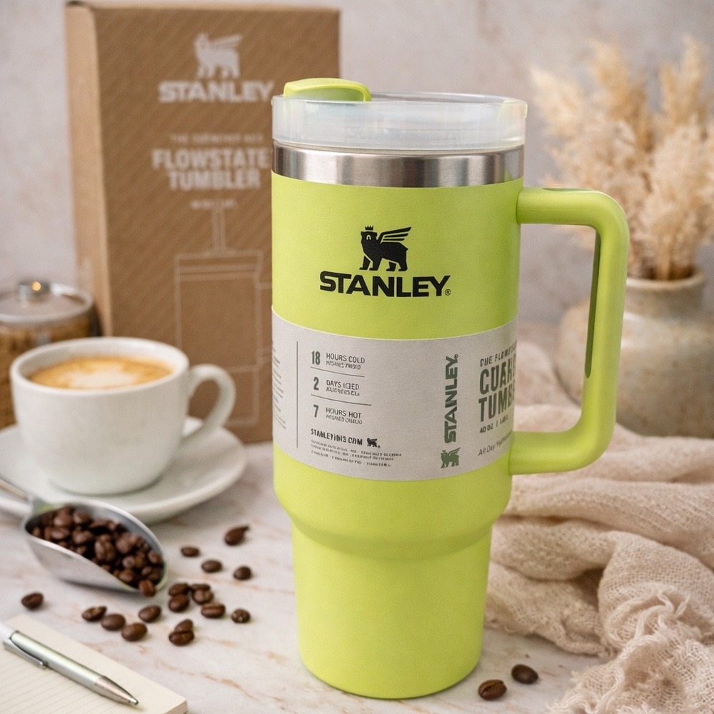 Stanley Quencher H2.0 FlowState Tumbler 40oz ‎ Insulated Cup New